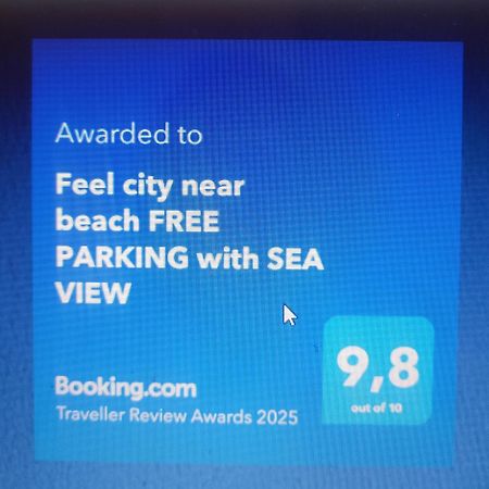 Feel City Near Beach Free Parking With Sea View Задар Экстерьер фото